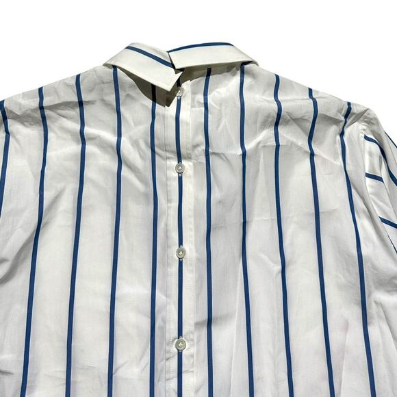 $800 Asymmetric painted button down - Picture 6 of 6